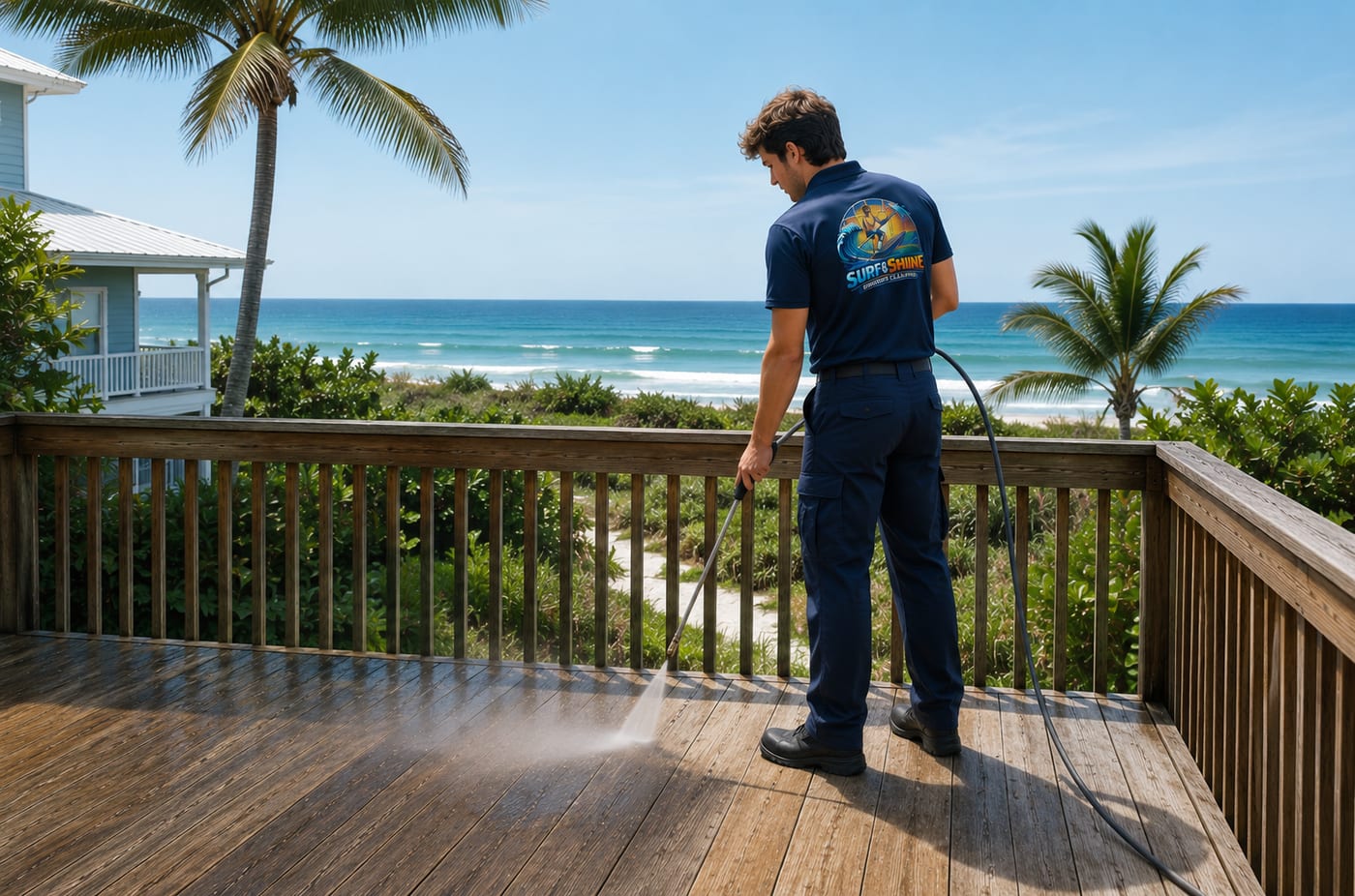 Paver Sealing — Surf & Shine