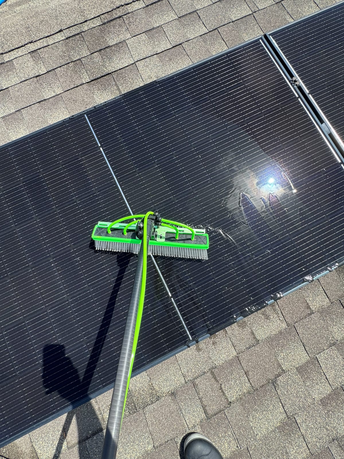 Solar Panel Washing