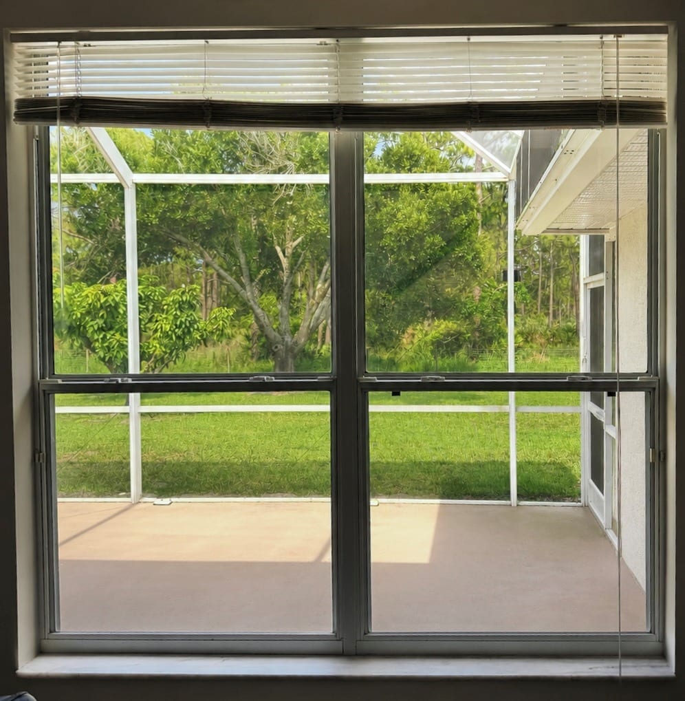 Sunroom Glass Cleaning