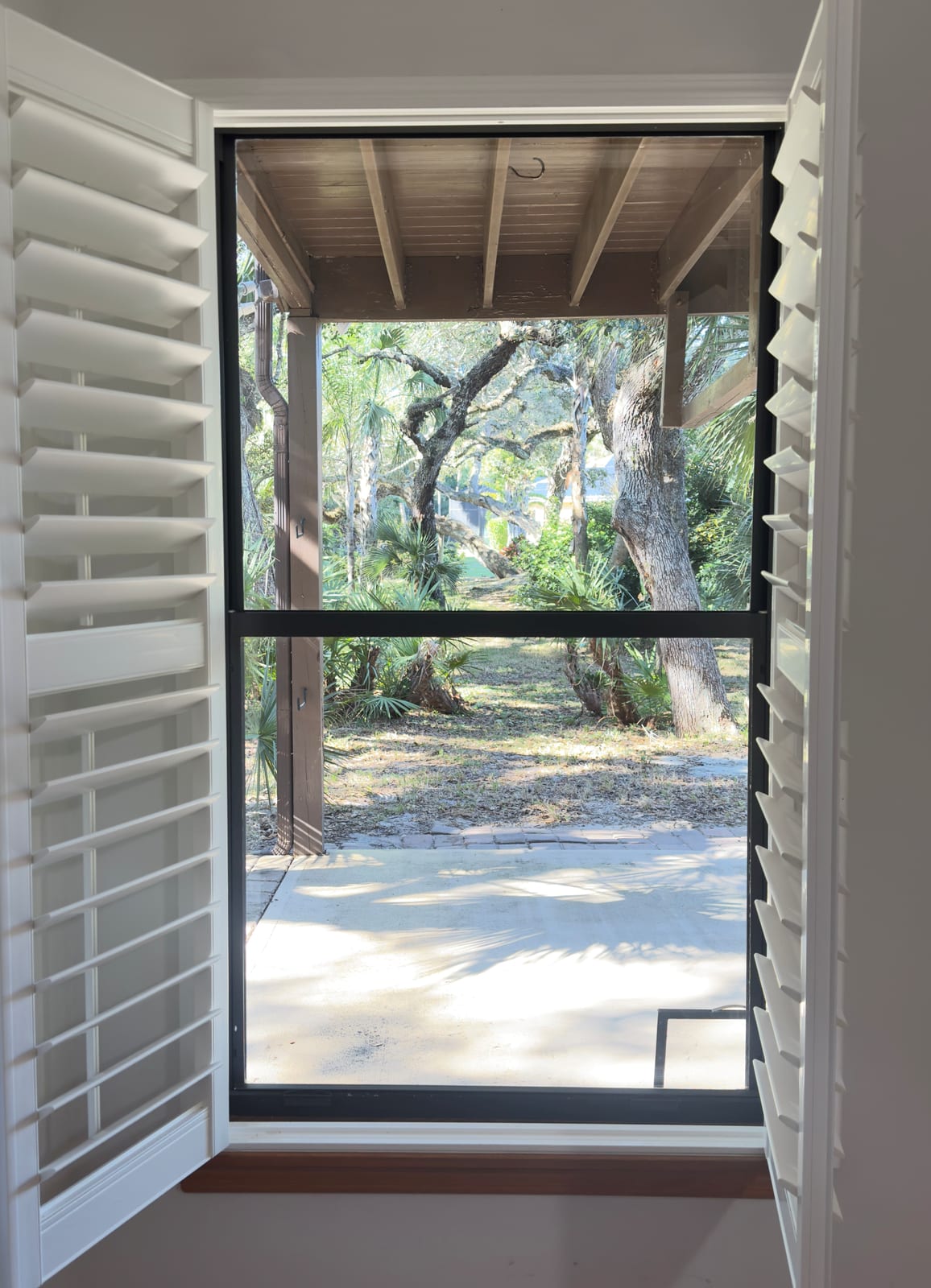 Plantation Shutter Window